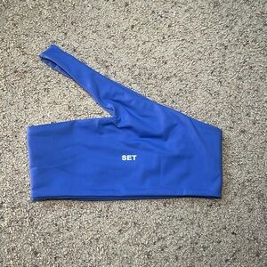 SET ACTIVE- luxform one shoulder top